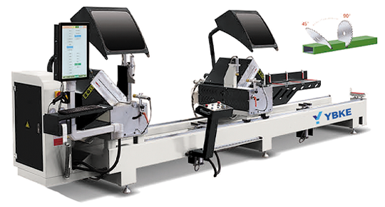 Integrated CNC Double-head Precisiong Cutting Saw