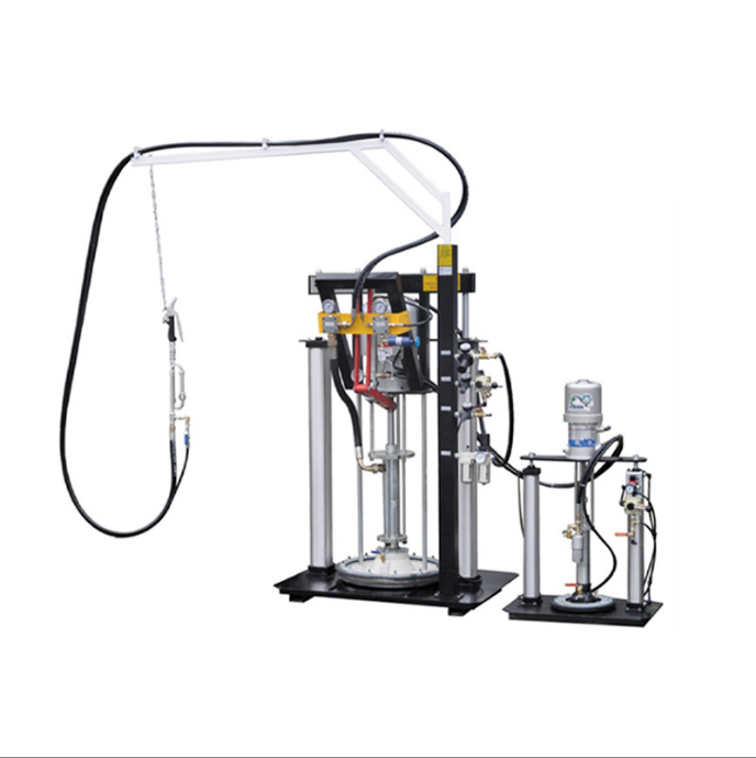 Double Glazing Glass Machine 2-component Sealing Extruder glass Pressing Machinery With Motor