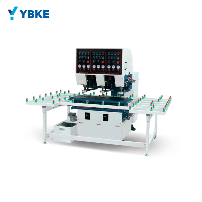 High quality 3 heads glass drilling machine glass hole processing machine