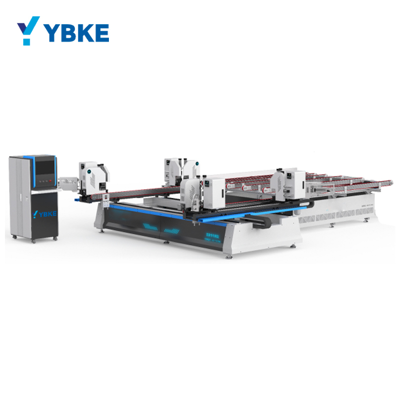 High-end Colorful Plastic Doors and Windows Four-corner CNC Horizontal Welding Machine Including Transmission Table