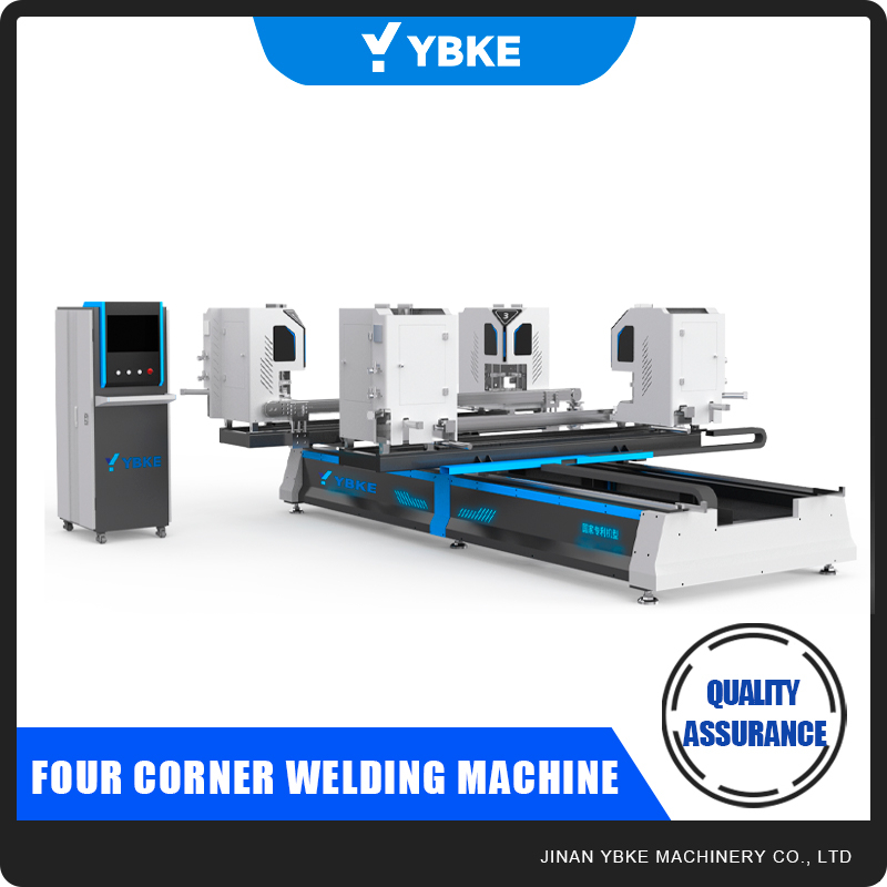 Horizontal Four Seamless Welding Machine For PVC Windoor Angle Suppliers 4 Head Seam Welder