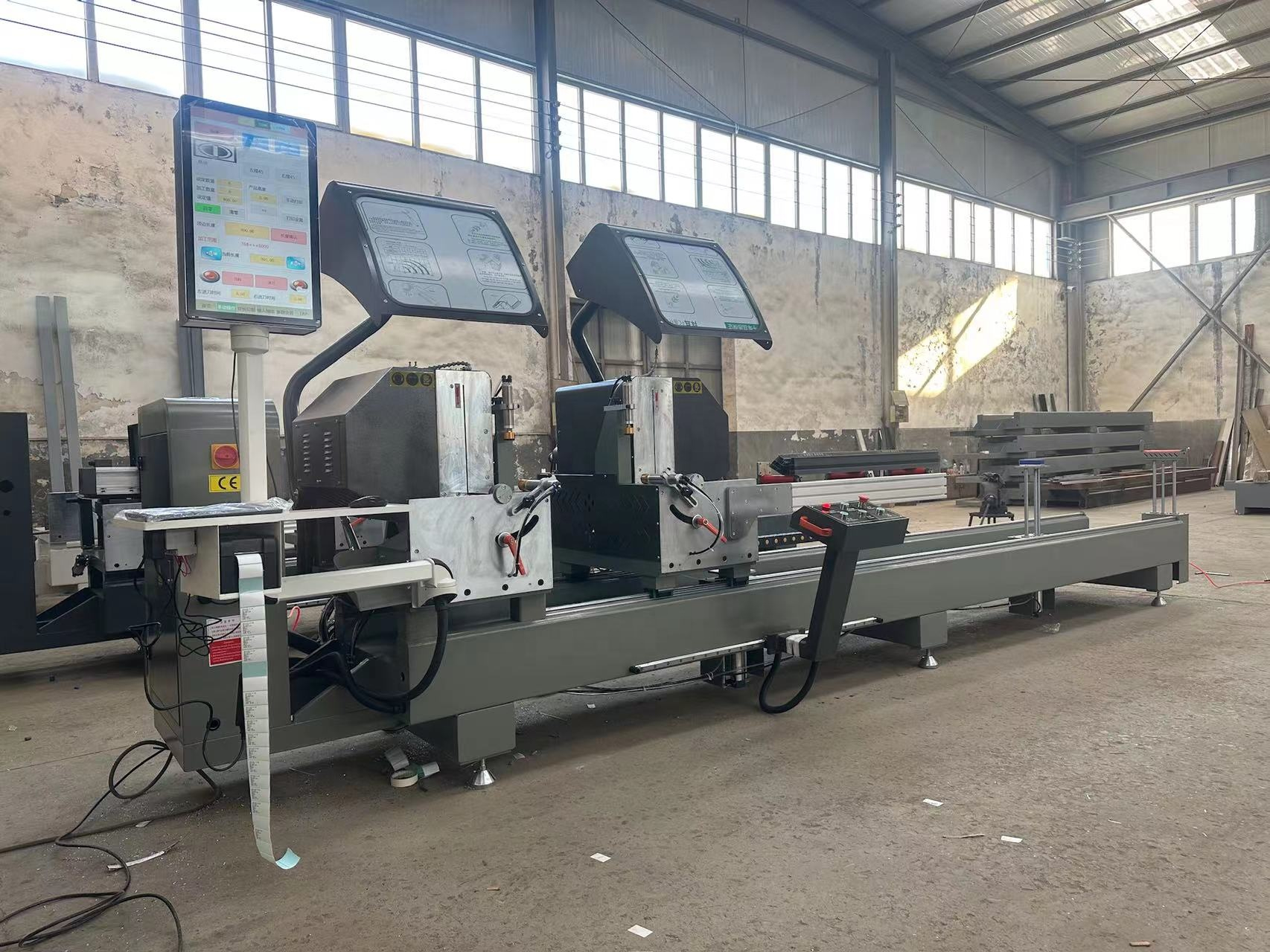 CNC Aluminum Window Machine for Drilling and Milling